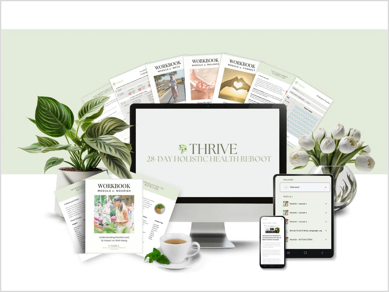 Thrive 28-Day Holistic Health Reboot online course